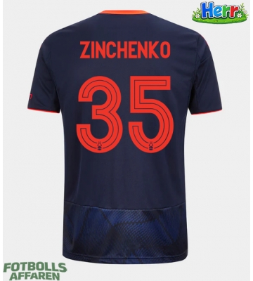 Nottingham Forest Oleksandr Zinchenko #35 Tredje Tröja 2025-26 Kortärmad